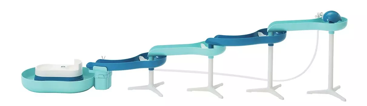 Pearl Metal Somen Noodle Sinker Slider Мятно-голубая текучая лапша D-6668