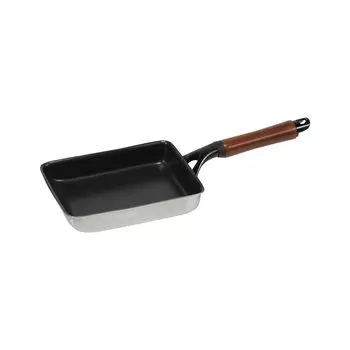 Pearl Metal Тамагояки 13 x 18 Индукционная Сталь с Алмазным Легкая и Быстрая Сковорода, см, Совместимая, Двухслойное Покрытие, Прочная, Готовьте, HB-6750