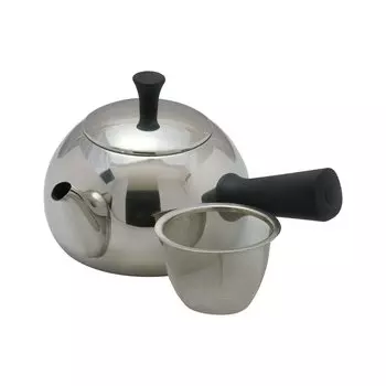 Pearl Metal Teapot Yokote 700ml Stainless Steel Chaya Biyori HB-6458 серебряный