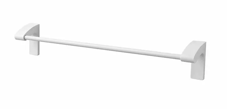 Pearl Metal Towel Bar 36cm Magnet Magnet Storage Bathroom Kitchen Made in Japan White Mug Pit HB-5546