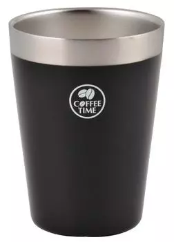 Pearl Metal Vacuum Ice Convenience Cup Black Large HB-1896