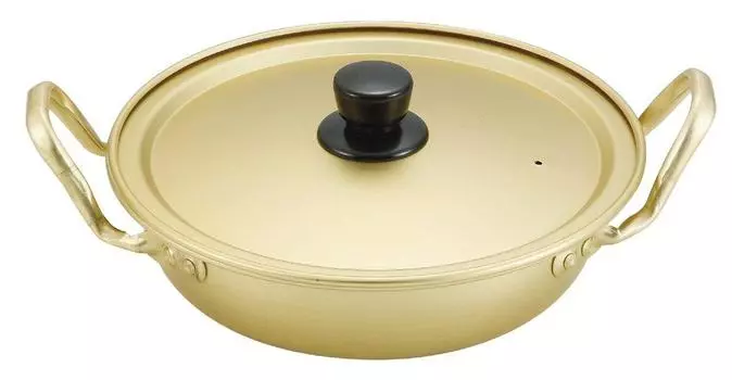 Pearl Metal Waco Trading Nagomi Aluminum Yose Pot 18cm Multi H-887