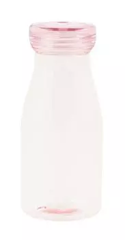 Pearl Metal Water Bottle 450ml Direct Drinking Clear Pink Plastic Aqua Bottle Clear Assist HB-3722