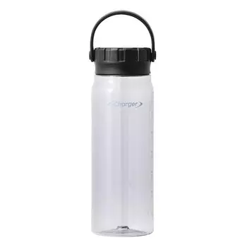 Pearl Metal Water Bottle Bottle Aqua Bottle 830ml Direct Drink Tritan Tritan Plastic Break Resistant BPA Free Clear Gray Fast Charger HC-266