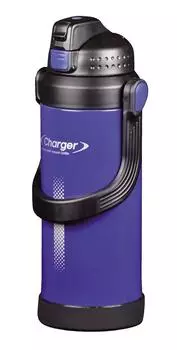 Pearl Metal Water Bottle Direct Drinking Double Stainless Steel Sports Jug 2200 Blue Charger 2.2L HB-488 синий