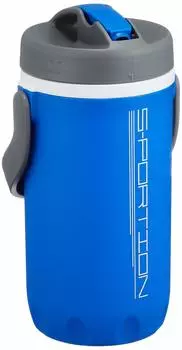 Pearl Metal Water Bottle Direct Drinking Personal Jug Blue Potion Made in Japan 2.0L D-2771 синий