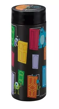 Pearl Metal Water Bottle Mug Bottle Disney Pixar Smart Personal Bottle 200ml Lightweight Vacuum Double Structure Monsters Warm/Cold Inc./Door