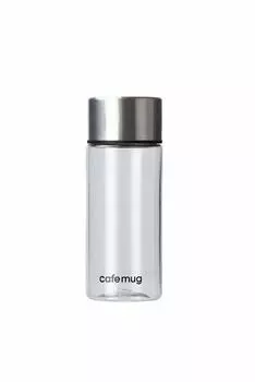 Pearl Metal Water Bottle Plastic Slim Bottle 130 Silver Cafe Mug HB-5661 серебряный