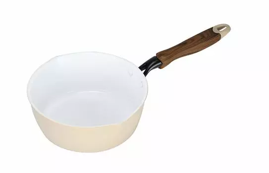 Pearl Metal Yukihira Pot 20cm Ceramic Processed IH Compatible Tiara HB-5675