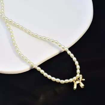 Pearl Necklace Female Design Temperament Versatile Fairy Collarbone Chain