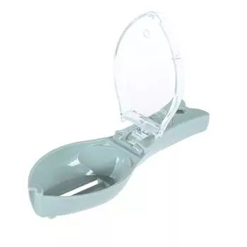 Pearliky, средство для удаления всех пластиковых рыбьих чешуек, очиститель для снятия шкур, скалер с крышкой, быстрая очистка, средство для удаления накипи из рыбьей кожи, пластиковые кухонные инструменты для рыбы синий