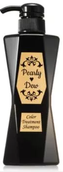 Pearly Dew Серые волосы Камуфляж Пушистые волосы Цвет Лечение Шампунь 380 мл Блестящий Коричневый