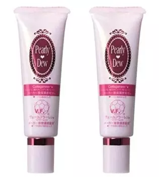Pearly Dew Shiny Skin Beauty Mineral CC Cream 30g Set of 2 Silky Beige