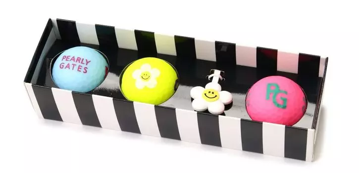 PEARLY GATES Держатель для мячей и ти для гольфа FR & (Праздник НИКО) / / 053-5184011 031_Белый