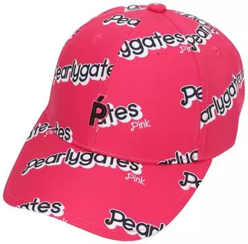[PEARLY GATES] Унисекс кепка Розовый логотип CAP UNISEX 053-3287807 091Розовый FR