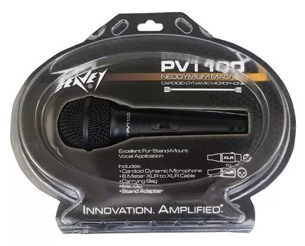 PEAVEY vocal dynamic microphone PVi 100 XLR microphone (with cable) []