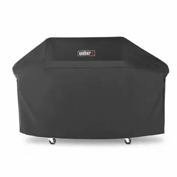 Печь-барбекю Weber BBQ Stove BBQ Grill Large Gas Grill GENESIS 400 Series Premium Grill Cover Genuine 7752 [Японский продукт] чёрный