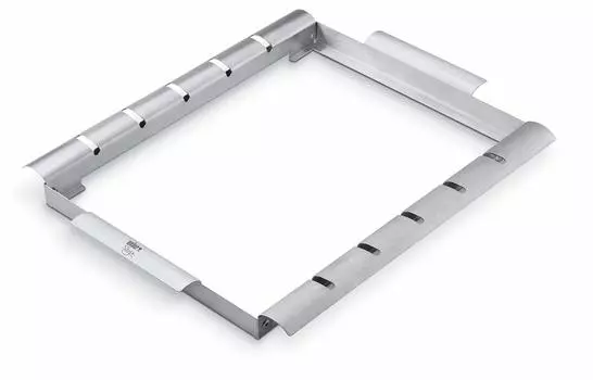 Печь-барбекю Weber Grill, подставка для ребрышек, японская, 6727 и [оригинальный продукт] серебряный