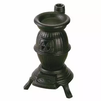 Печь Iwachu Oil Pot Stove черного цвета, размер корпуса x 12 x 29910 Курильница для благовоний Nanbu Ironware (см) 11,5 (ЧАС) 17,5