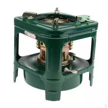 Печь с горелкой на 8 фитилей для кемпинга, пеших прогулок, пикника, приготовления пищи - легкая