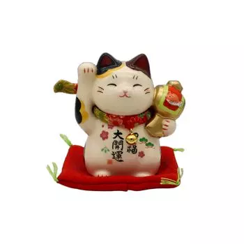 Печь Якуши Lucky Cat размер блина Lucky Good Luck Good Luck (с воротником, 2,5) (с печатью)