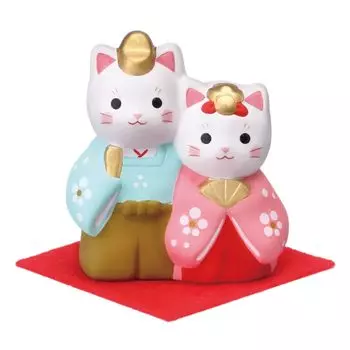 Печь Якуси Фестиваль персиков Кукла Хина Нишикиса Муцуми Кот Хина