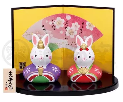 Печь Якуси Фестиваль персиков Кукла Хина Нишикиса Кролик Хина