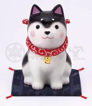 Печь Якуси Вараку Дзукуси Собака Погода Сидит Куросиба Дай [9685] чёрный