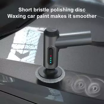 PECHAM Car Polisher Ручной беспроводной полировальный станок для полировки автомобиля, восковая машина, электроинструмент для чистки кузова автомобиля, ремонта восковой полировки чёрный