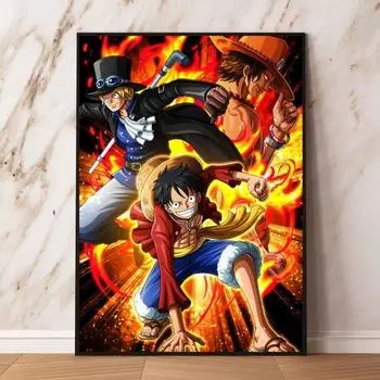 Печать интегрированных детских подарков на холсте, домашняя страница высококачественного художественного плаката, картина с изображением мультяшных персонажей 21cm30cm NoFrame