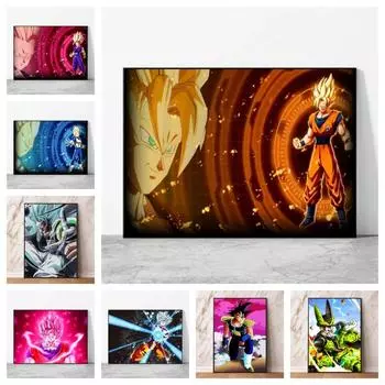 Печать картин для домашней комнаты, украшение подарка на день рождения, печать на обоях и печать для детей на холсте 21cm30cm NoFrame