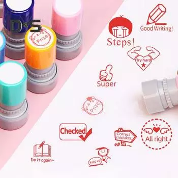 Печать комментариев на английском языке Долговечные чернила Использование штампа комментариев на английском языке Несколько вариантов цвета Инструмент оценки учителя I
