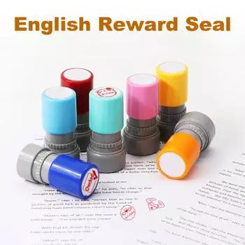 Печать комментария на английском языке Долговечные чернила Использование штампа комментария на английском языке Несколько вариантов цвета