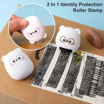 Печать конфиденциальности. Легко носить с собой. Портативная ручка для экспресс-кодирования для предотвращения безопасности из АБС-пластика для ежедневного использования. белый