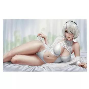 Печать на холсте, игра, серебряная маска, мать-дракон, обнаженная сексуальная девушка, искусство, висящая картина для гостиной, спальни 21cm30cm NoFrame