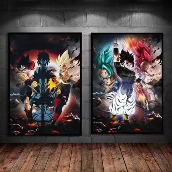 Печать на холсте, подвесные подарки для друзей, плакаты для украшения детской спальни, игрушечные стены 21cm30cm NoFrame