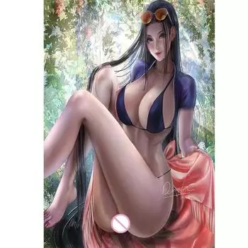 Печать на холсте, видеоигры, Альбедо, обнаженная сексуальная девушка, искусство, декор для гостиной, спальни, подвесная картина 21cm30cm NoFrame