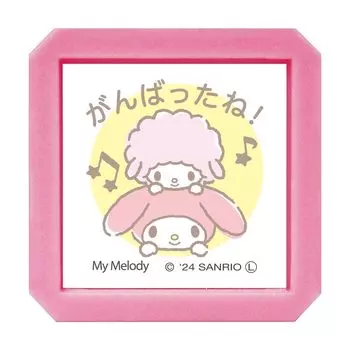 Печать проникновения персонажей «Као» Sanrio SQ Удачи вам, дети! /Моя Мелодия/Цвет чернил: Розовый/2411-022