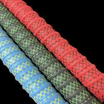 Печать Ручка Намотка Ремня Тисненая Удочка Напульсник Ракетка Для Сквош красный