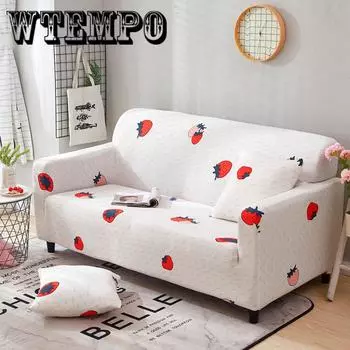 печать Стрейч Секционные диванные чехлы 1-4 сиденья Мягкие чехлы Эластичный чехол для дивана Single seater