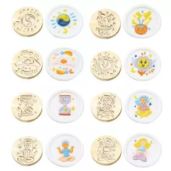 Печать сургучом для цветов Йога Печать сургучом для приглашений Открытки Украшения Прямая поставка