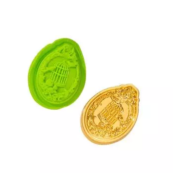 Печать восковыми штампами Голова Поделки Украшения Пейзаж Картина Для DIY Скрапбукинг Узор Птицы Конверт Приглашения Подарки Латунь Медь