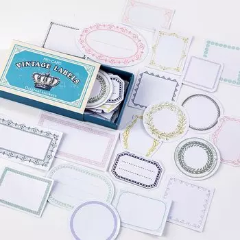 Печать YINKE наклейка чешуйчатая печать коллаж материал антикварный ретро мини-журнал для заметок коллаж блокнот письмо (60 листов)