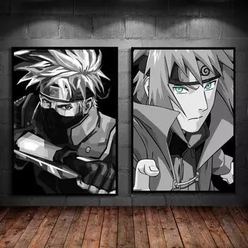 Печатные детские подарочные изображения с героями мультфильмов на холсте, современные мультяшные изображения для гостиной, настенное искусство 21cm30cm NoFrame