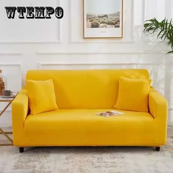 Печатный диван-подушка Чехол Эластичный диван Чехол Для покрытия Универсальный все включено Four Seasons Универсальный диван-комплект Single-seater