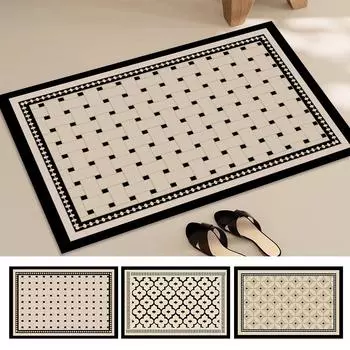 Печатный коврик для ванной комнаты, впитывающие коврики для ванной, противоскользящий коврик для душа, входные коврики, коврик для пола для дома, коврик для ванной, коврик для пола в туалете, подставка для ног S 40X60cm