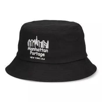 Печатный логотип шляпа-ведро Bakeha ПЕЧАТНЫЙ ЛОГОТИП ШЛЯПА-ВЕДОМОСТЬ [Manhattan Portage] (011 Черный)