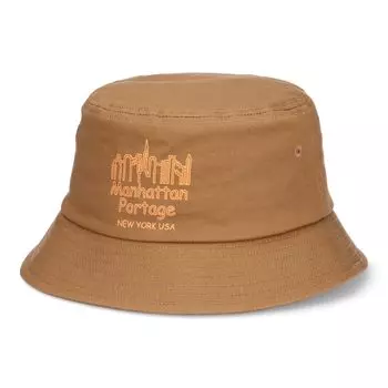 Печатный логотип шляпа-ведро Bakeha ПЕЧАТНЫЙ ЛОГОТИП ШЛЯПА-ВЕДОМОСТЬ [Manhattan Portage] (061 Коричневый)
