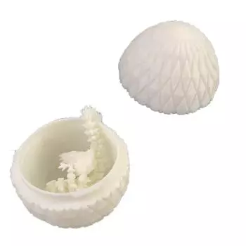 Печатный шарнирный дракон с драконом внутри, хрустальный дракон, игрушка для взрослых и детей, игрушки, таинственный дракон One Size