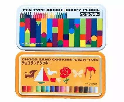 Печенье и шоколадные сэндвич-печенья Nagatoya Sakura Crepas, сувениры из Осаки, ограниченный ассортимент Kansai Co., Ltd.. В форме ручки (12 шт.)